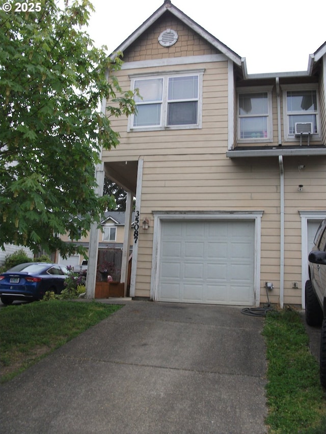 35087 Roberts Ln, Saint Helens, OR 97051 - townhome / multi-family property with aphalt driveway and a garage