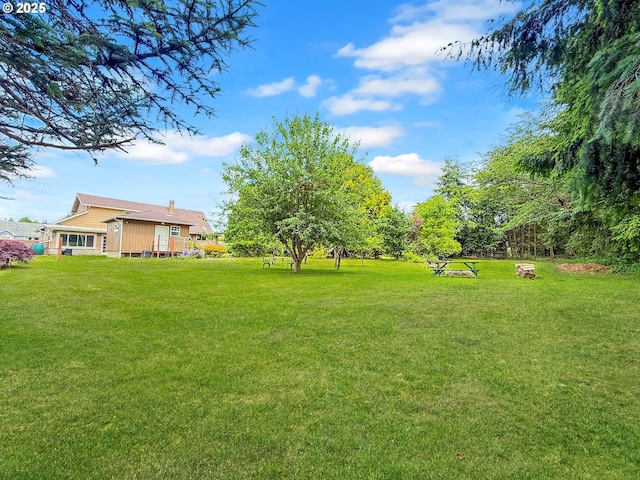 55 Irving St, Cathlamet, WA 98612 - view of green lawn