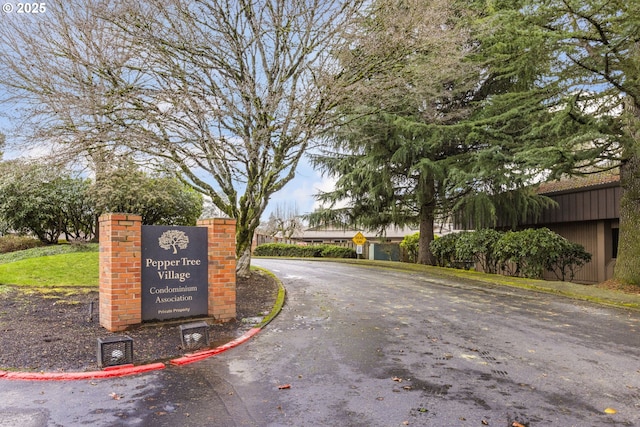 3832 NE 45th St Unit B, Vancouver, WA 98661 - view of asphalt street featuring curbs and traffic signs