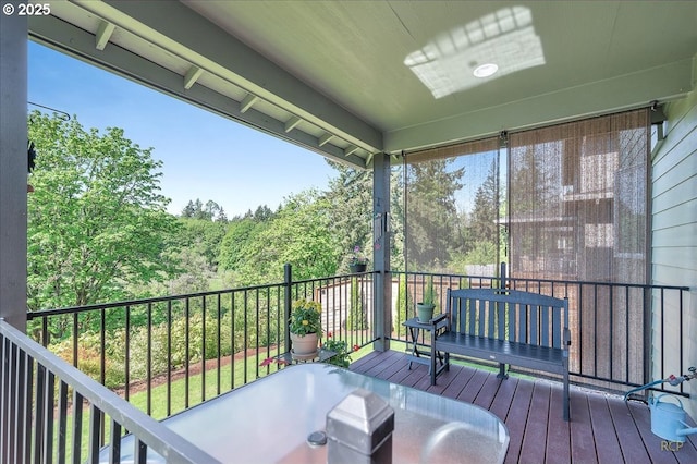 view of deck