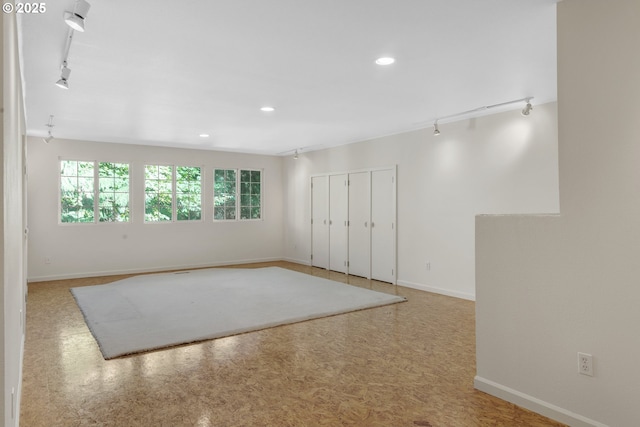 17002 NE 50th Ave, Vancouver, WA 98686 - unfurnished bedroom with track lighting, a closet, recessed lighting, and baseboards