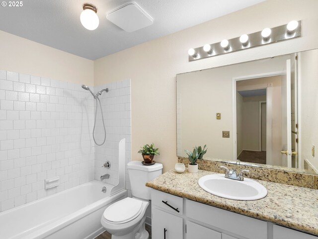 7116 SW Murray Blvd, Beaverton, OR 97008 - full bath with vanity,  shower combination, and toilet