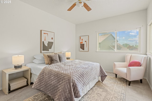 2539 NW 167th Ave, Beaverton, OR 97006 - carpeted bedroom featuring baseboards and ceiling fan