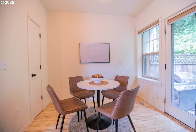 9235 NW Germantown Rd, Portland, OR 97231 - dining room featuring light wood-style floors