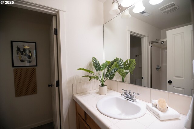 9235 NW Germantown Rd, Portland, OR 97231 - bathroom featuring a shower stall and vanity