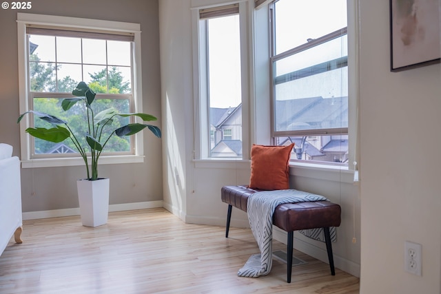 9235 NW Germantown Rd, Portland, OR 97231 - sitting room with healthy amount of natural light and wood finished floors