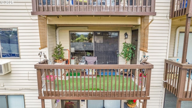 12160 SW Royal Ct Unit D, Portland, OR 97224 - wooden deck with a lawn