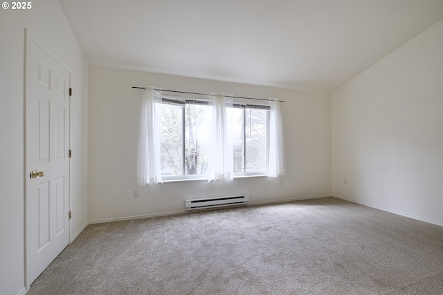 7197 SW Sagert St Unit 103, Tualatin, OR 97062 - spare room with a baseboard radiator, carpet, and baseboards