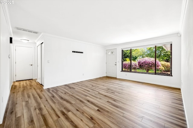 1630 SW Kings Byway, Troutdale, OR 97060 - empty room with crown molding, light wood-type flooring, and baseboards