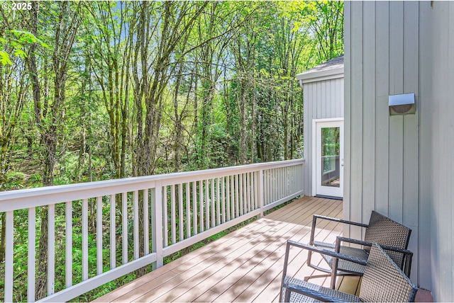 view of deck