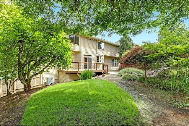 15017 SW Telluride Ter, Beaverton, OR 97007 - back of property featuring a deck
