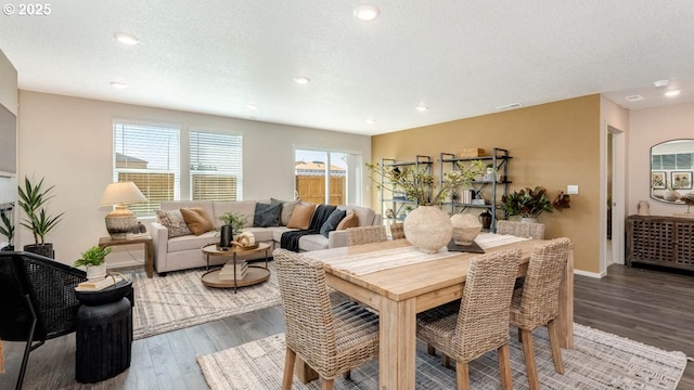 2906 U St, Springfield, OR 97477 - dining space featuring wood finished floors, recessed lighting, and baseboards