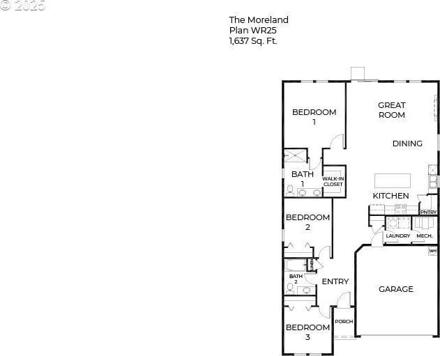 2906 U St, Springfield, OR 97477 - floor plan / room layout