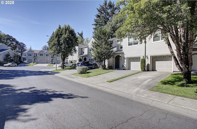 view of street with a residential view