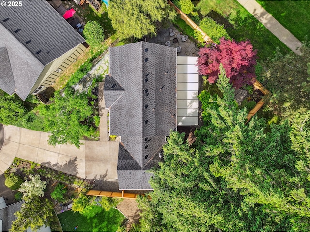 7330 SW Kelsi Ct, Portland, OR 97223 - view from above of property
