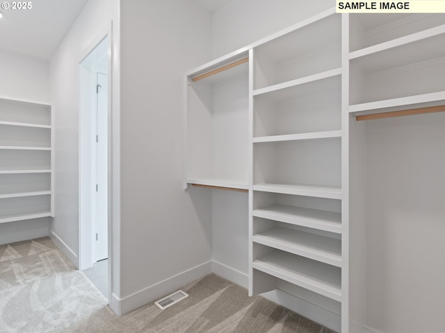 15012 NW 13th Ave, Vancouver, WA 98685 - walk in closet with light colored carpet and visible vents