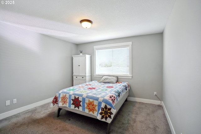 1522 NE Sunrise Ln, Hillsboro, OR 97124 - bedroom with baseboards, a textured ceiling, and light carpet