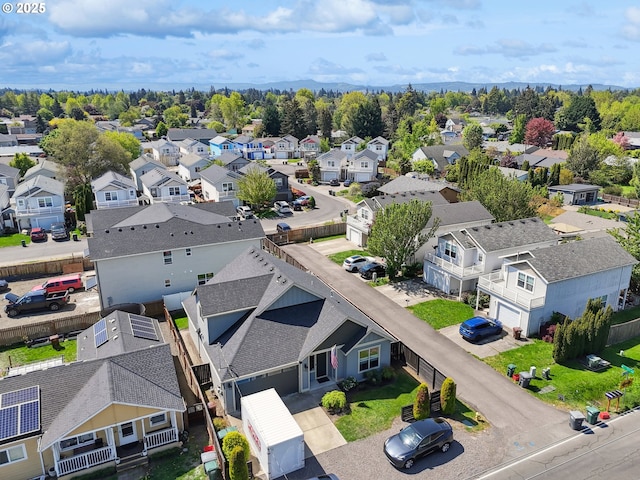 1522 NE Sunrise Ln, Hillsboro, OR 97124 - drone / aerial view featuring a residential view