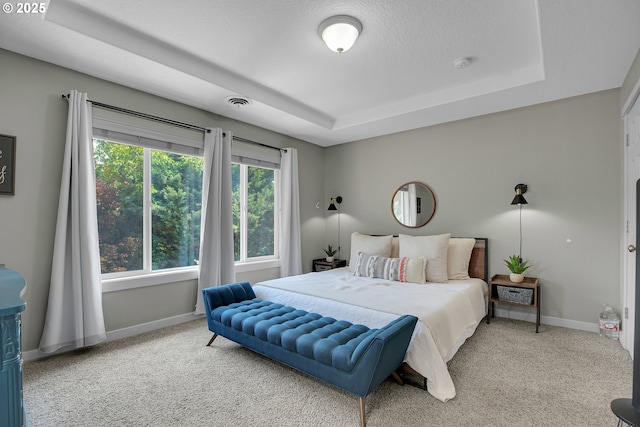 2805 Knox Ridge Ter, Forest Grove, OR 97116 - carpeted bedroom featuring a raised ceiling and baseboards