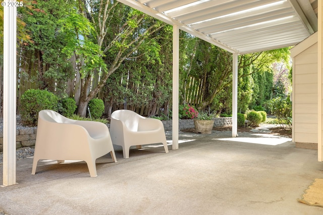 view of patio