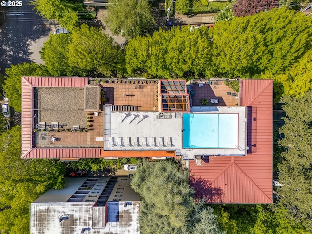 2021 SW Main St Unit 66, Portland, OR 97205 - drone / aerial view
