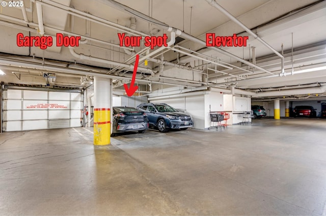 2021 SW Main St Unit 66, Portland, OR 97205 - view of parking garage
