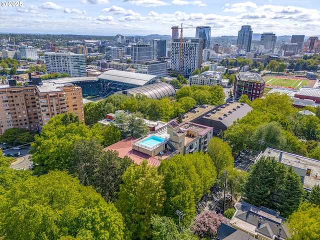 2021 SW Main St Unit 66, Portland, OR 97205 - view of urban area featuring a pool