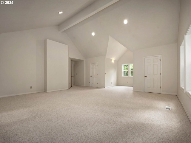 3165 SW Garden View Ave, Portland, OR 97225 - additional living space with light carpet, recessed lighting, and baseboards