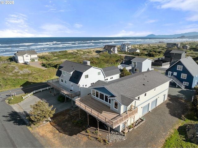 93885 Boulder Pl, Gold Beach, OR 97444 - bird's eye view with a water view