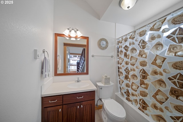 93885 Boulder Pl, Gold Beach, OR 97444 - full bath with toilet, vanity, and shower / bath combo