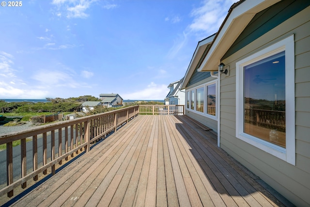 93885 Boulder Pl, Gold Beach, OR 97444 - view of wooden terrace