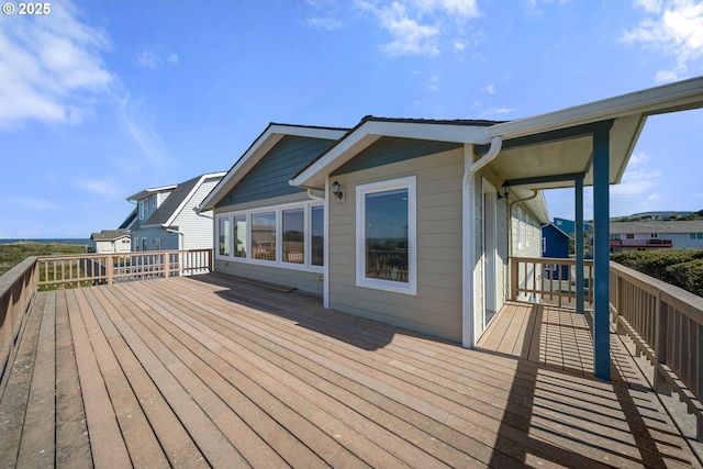 93885 Boulder Pl, Gold Beach, OR 97444 - view of wooden deck