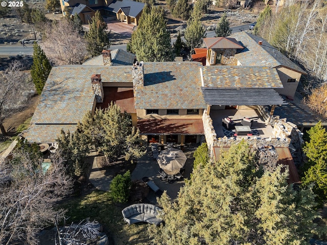 23021 Brushline Ct, Bend, OR 97701 - aerial view of property and surrounding area