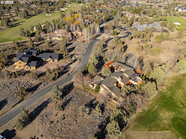 23021 Brushline Ct, Bend, OR 97701 - aerial overview of property's location featuring a local golf course and nearby suburban area