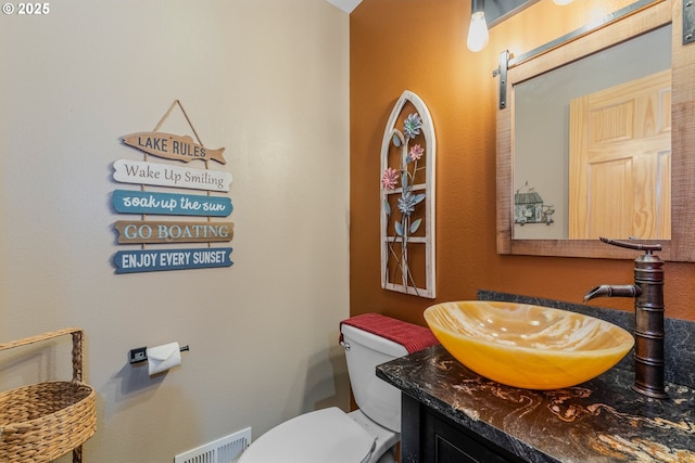 10256 Ridgeview Ter, Birkenfeld, OR 97016 - bathroom featuring vanity and toilet