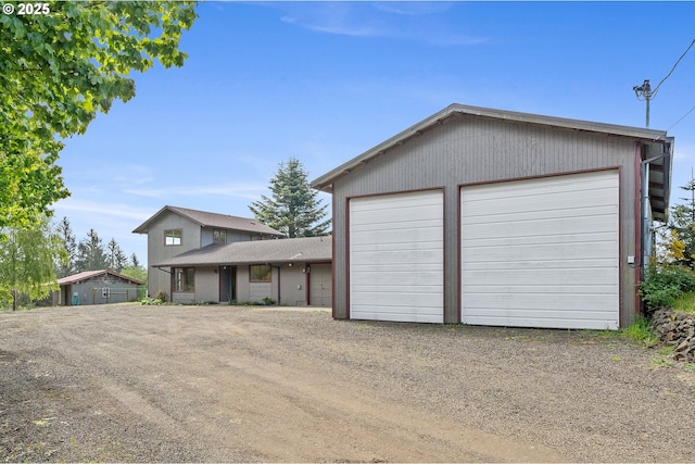 8095 Bewley St, Bay City, OR 97107 - view of detached garage