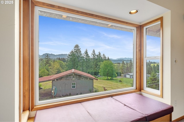 8095 Bewley St, Bay City, OR 97107 - detailed view of a mountainous background and recessed lighting