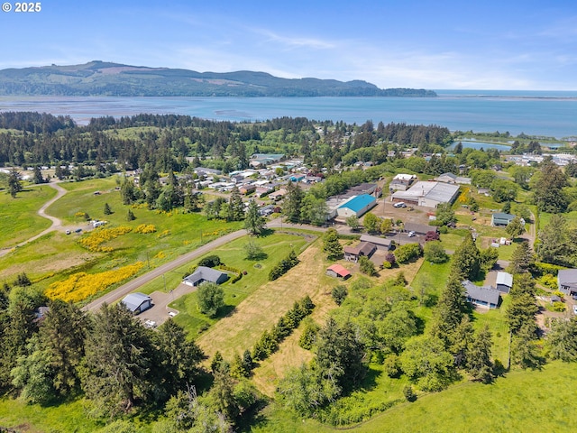 8095 Bewley St, Bay City, OR 97107 - drone / aerial view of a water and mountain view
