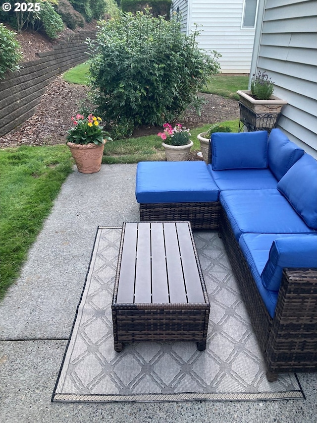 15340 SW Lexington Ln, Beaverton, OR 97007 - view of patio featuring outdoor lounge area