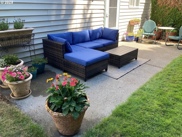 15340 SW Lexington Ln, Beaverton, OR 97007 - view of patio / terrace featuring an outdoor hangout area