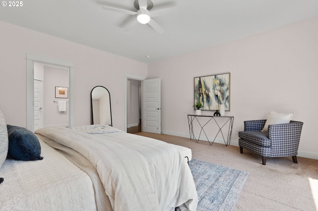 14609 NE 112th St, Vancouver, WA 98682 - carpeted bedroom featuring baseboards and ceiling fan