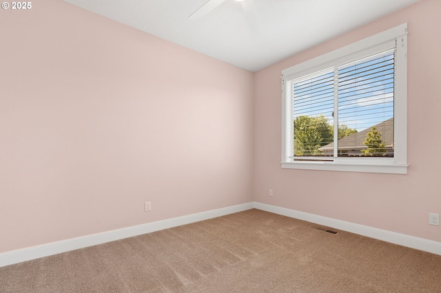 14609 NE 112th St, Vancouver, WA 98682 - unfurnished room with carpet floors, baseboards, and a ceiling fan