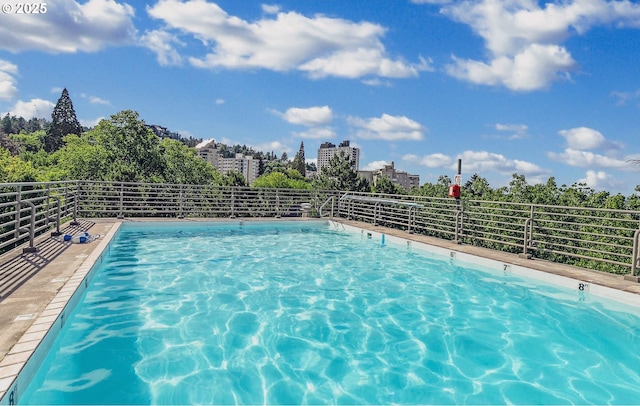 view of community pool