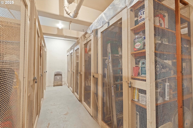 view of storage