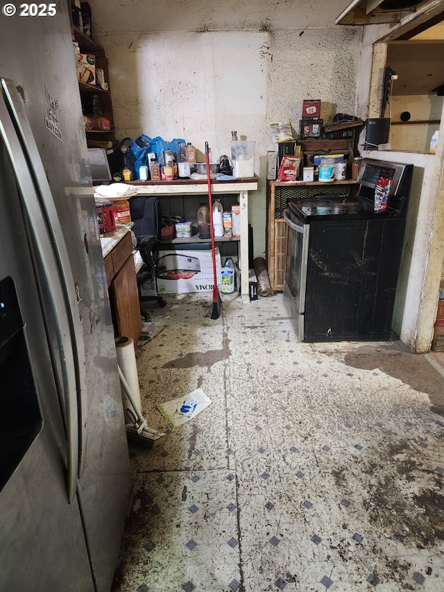 interior space featuring washer / clothes dryer