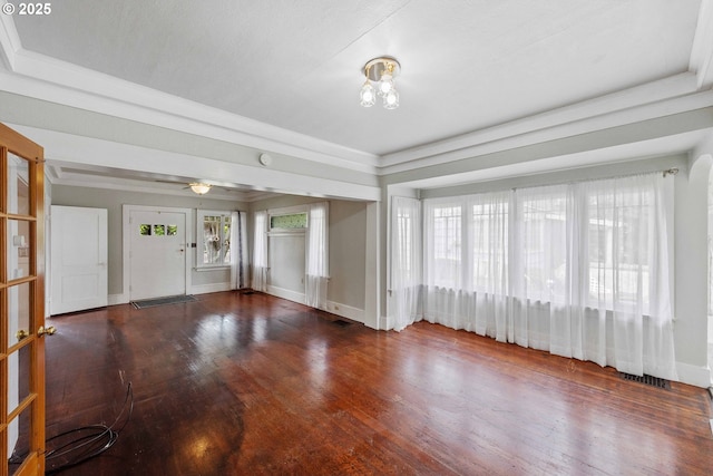 2479 Sherman Ave, North Bend, OR 97459 - unfurnished room featuring wood finished floors and baseboards