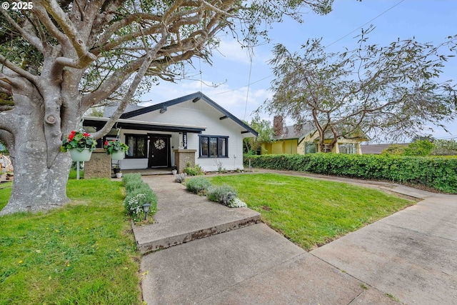 2479 Sherman Ave, North Bend, OR 97459 - view of front of house featuring a front lawn