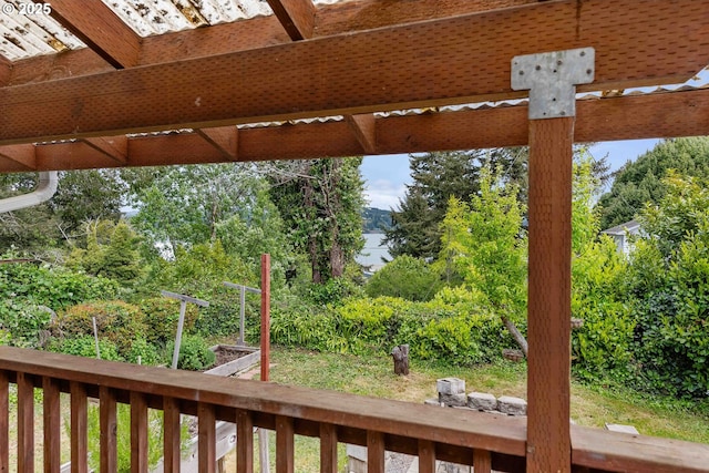 2479 Sherman Ave, North Bend, OR 97459 - view of wooden deck