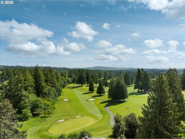 14410 Uplands Dr, Lake Oswego, OR 97034 - surrounding community featuring view of golf course and a view of trees