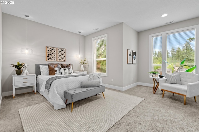 9014 SW Steens Ln, Portland, OR 97225 - bedroom with baseboards and light colored carpet